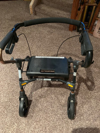 Evolution walker with brakes and optional seat