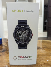NEW Sport Healthy Smart Men's Silver Smart Watch