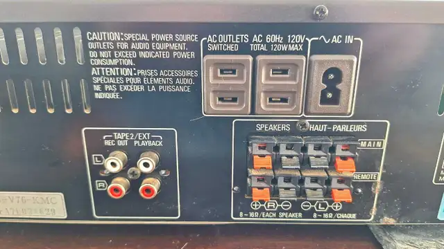 Technics SUV76 100 *ANALOG* Watts in Stereo Systems & Home Theatre in Oshawa / Durham Region - Image 10