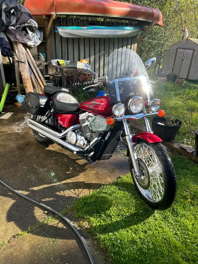 2008 Honda shadow 750 spirit in Street, Cruisers & Choppers in Stratford - Image 7