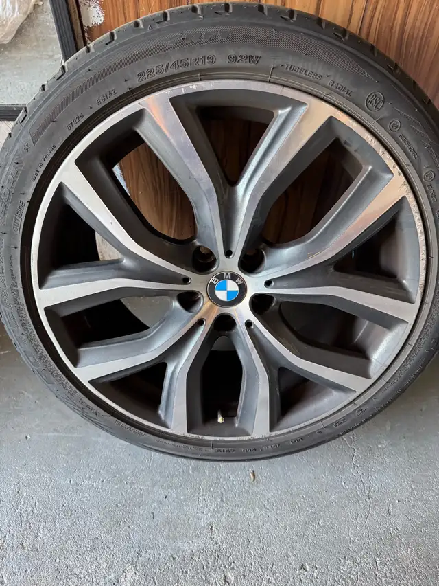 BMW X1 Summer 4 Tires with Rims 225/45R19 92W in Tires & Rims in Mississauga / Peel Region - Image 4