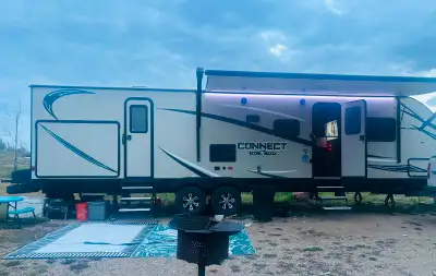 Selling our mint condition bunkhouse pull behind camper , priced to sell as just purchased a year ro...