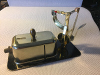 Vintage 1950's Postage Stamp Dispenser with Scale