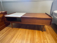 Pop-up coffee table from West Elm