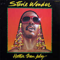 STEVIE WONDER HOTTER THAN JULY VINYL 1980 EXCELLENT ÉTAT