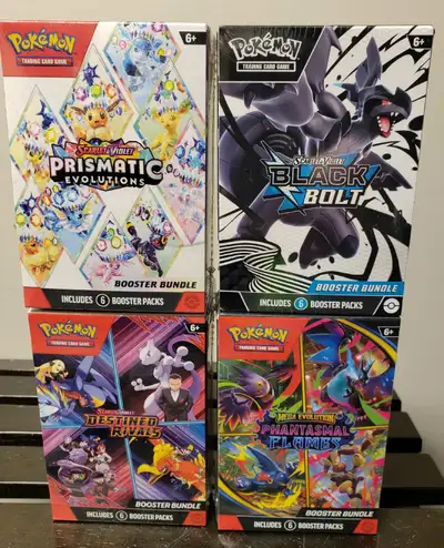 Pokémon TCG Booster Bundles, View more