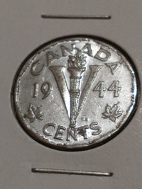 1944 Canada World War II victory nickel