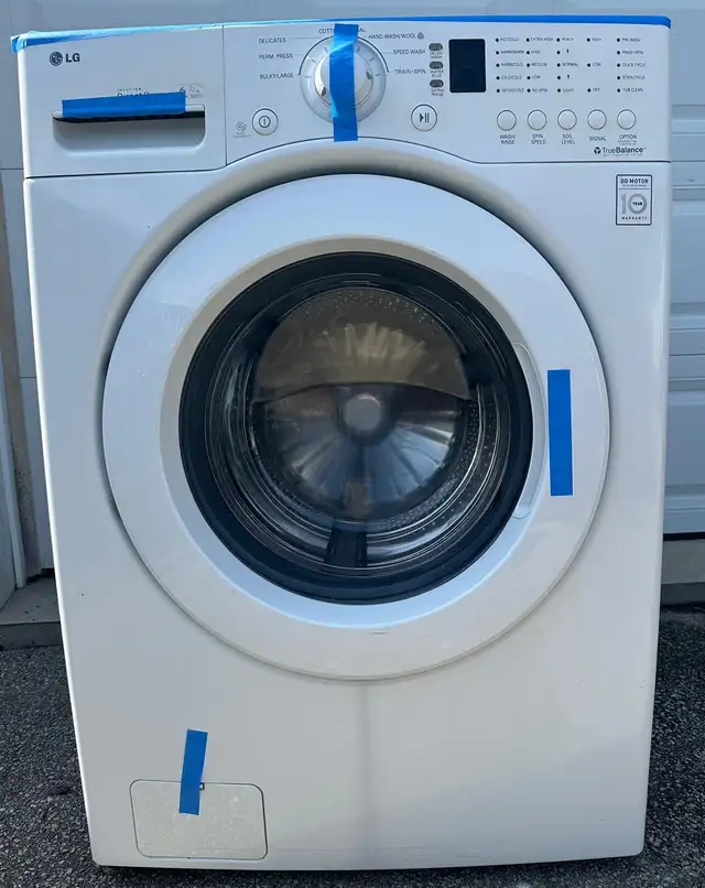 27” LG WASHER ELECTRIC FRONT LOAD STACKABLE FULL CAPACITY  in Washers & Dryers in City of Toronto - Image 7