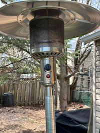 Outdoor propane deck heater 