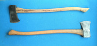  Heavy Duty 3 1/2 Lb.  Axes with Original Thick 35" Handle