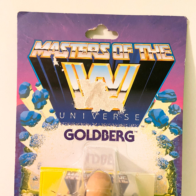 2020 Masters of the WWE Universe Goldberg Action Figure Sealed in Toys & Games in City of Toronto - Image 4