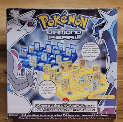 Pokemon Diamond and Pearl - Guess that Pokemon Game. The game is complete with all cards, instructio...