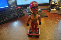 Rey Mysterio Bobblehead WWE 619 Bobble Head Wrestler Nodder Red