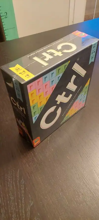 New/sealed CTRL board game $20, View more