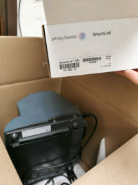 New Pitney Bowes shipping printer, scale, ink 