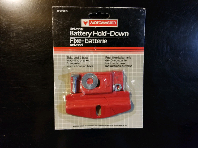 Car Battery Hold-Down - Universal Size in Engine & Engine Parts in Markham / York Region