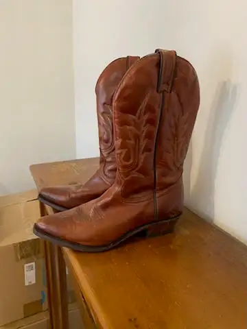 Womens' Leather Cowboy Boots, View more