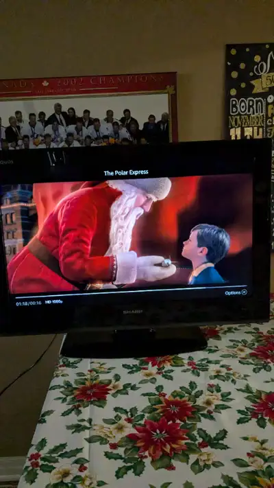 Sharp Aquos 32-in TV, View more