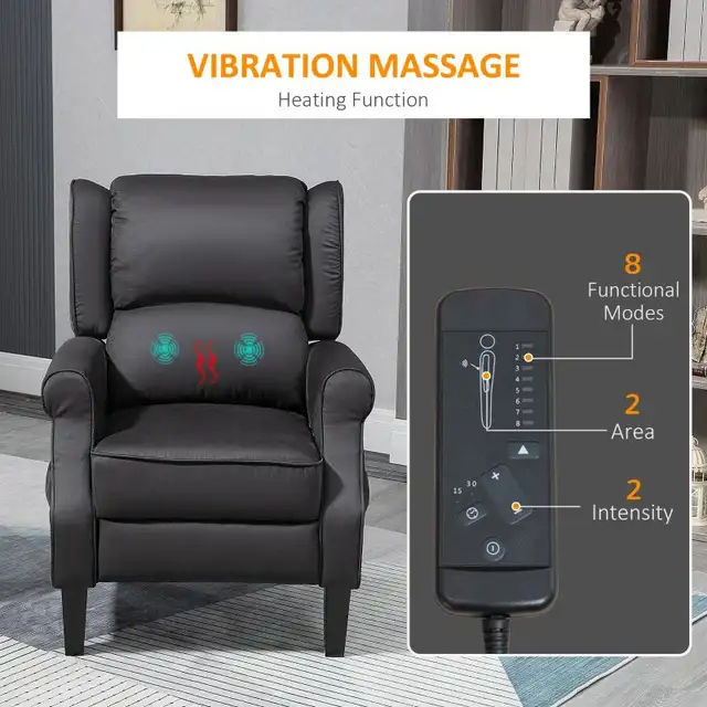 Beautiful Massage Recliner Chair in Chairs & Recliners in Markham / York Region - Image 5