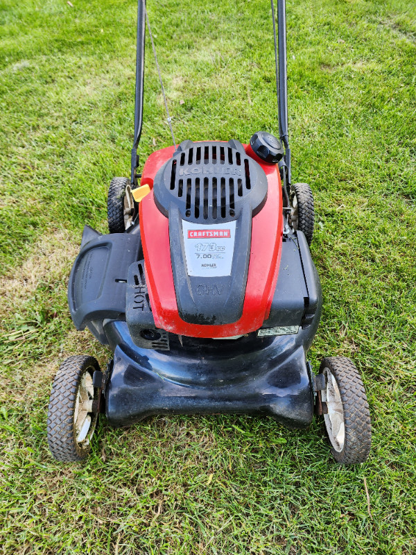 7HP Gas Lawn mower cutter Craftsman Kohler XT-7 in Lawnmowers & Leaf Blowers in Oakville / Halton Region - Image 4