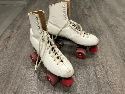For Sale: Vintage Dominion Roller Skates (women size 9). $45 or best offer. Reply to ad.