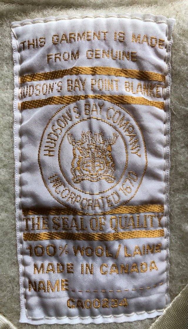 Ladies vintage Hudson Bay blanket coat.           in Women's - Other in Gatineau - Image 4