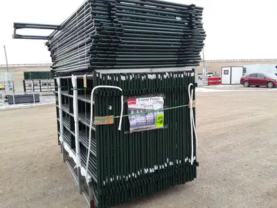 Steel Corral Fence Panels 10x5 Complete Set, View more