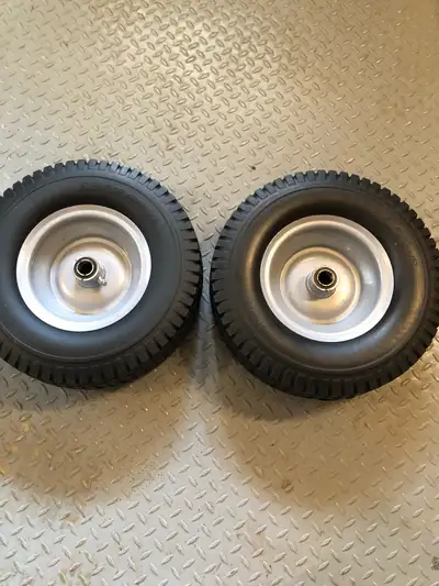 Flat Free Tire and Wheel Assembly 13x5.00 for garden tractor-6, View more