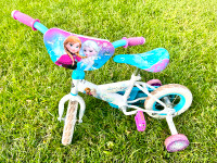Disney Frozen 10in Girls’ Bike, Blue, Ideal for ages 3-5