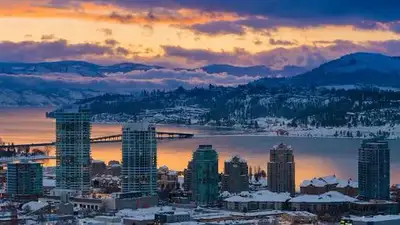 Top-Floor Kelowna Condo: Where Winter Golf Meets World-Class Win, View more