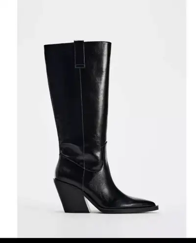 Zara women’s cowboy boots, View more