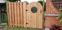 NEW WOODEN FENCE