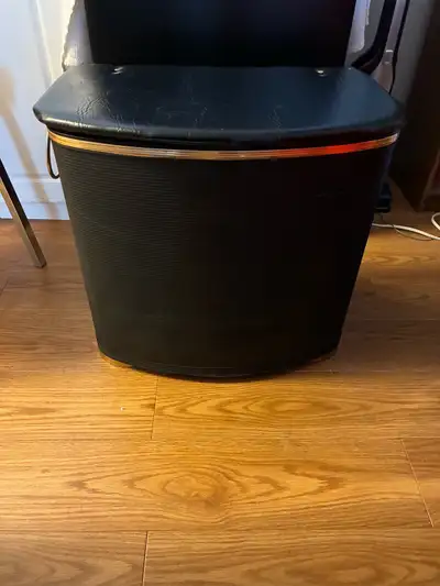 Mid Century Modern Hamper, View more