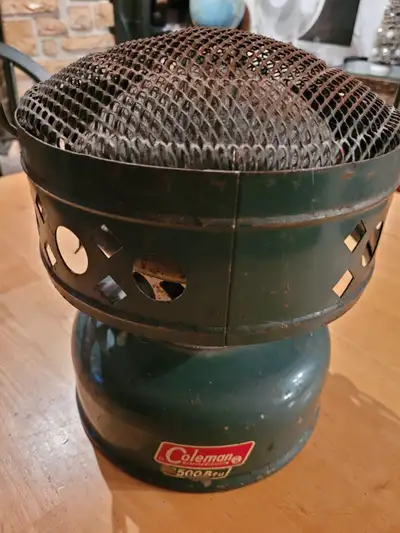 RADIATEUR AU GAS 3500 BTU / COLEMAN / 1968’S, View more