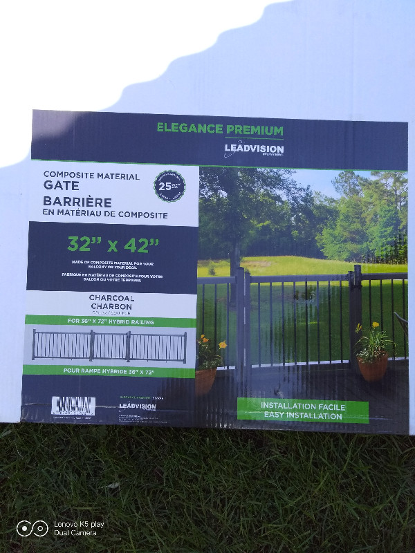 Barrières et rails en composite Mobilier pour terrasse et jardin