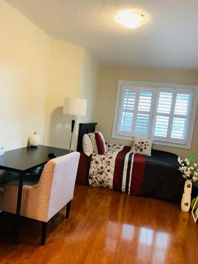 Furnished Private Room Available – Immediately! Location: Derry Rd & McLaughlin Rd, Mississauga ✨ Ro...