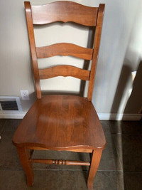 1 Dining Wooden Chair for sale