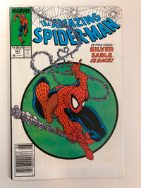 Amazing Spider-man #301 classic McFarlane cover approx. 6.5