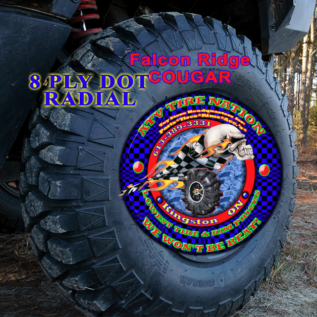 Cougar 32X10-15 8 ply DOT Radial $143ea ATV UTV Tires /INSTOCK in ATV Parts, Trailers & Accessories in Brockville - Image 4