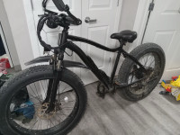 Fat tire e bike (Negotiable) / like new
