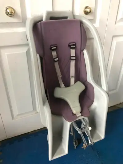 Siège d'enfant complet pour vélo, pas besoin de porte-bagages, View more