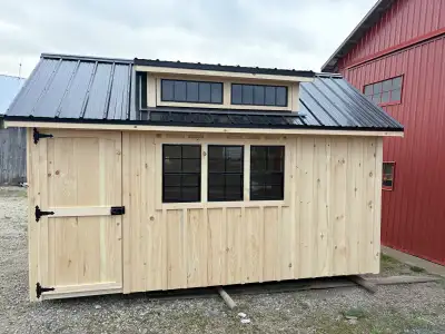 8x14 shed with dormer, View more
