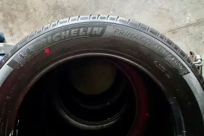 Michelin Primacy All Season Brand New 40km. Were changed at dealership on purchase of vehicle for la...