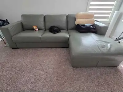 Leather Sectional Couch, View more