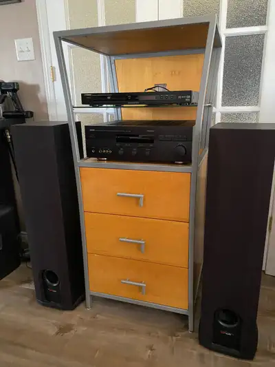 YAMAHA STEREO SYSTEM with STAND, View more