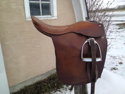 Antique Cut-Back Saddle Pre 1905 (Alberta Remittance Man?), View more