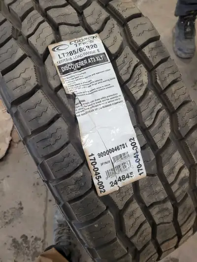 New Cooper Discoverer AT3 XLT LT285/65R20 $225 Mounting and balancing option available