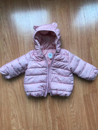 Like New! GAP Baby Girl 6-12 Months Puffer Coat