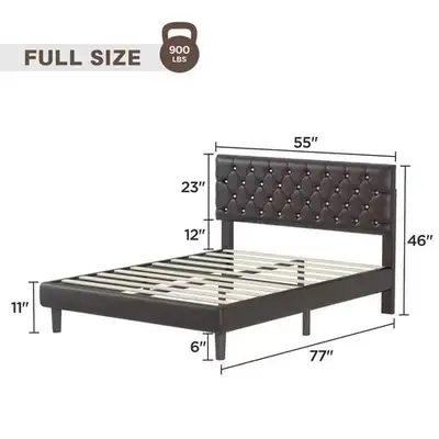 Brand New Double size Full Size Platform Bed Special $89, View more