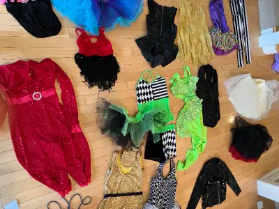 Dance Costumes - large child $35 each